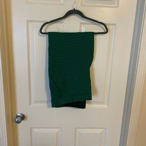 Lane Bryant 24 Green Pants